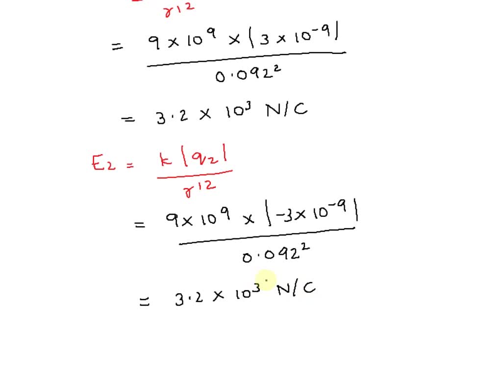 SOLVED: Review What are the strength and direction of the electric field at  the position indicated by the dot in the figure (Figure 1)? You may want t0  review (Pages 631 635)