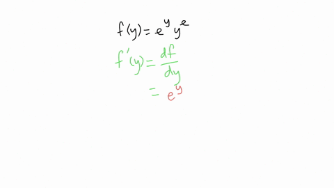 find-the-derivative-of-the-following-function-mathrmfmathrmyemathrmy-mathrmye