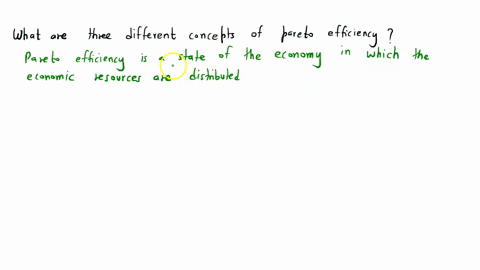 what-are-the-three-different-concepts-of-pareto-efficiency