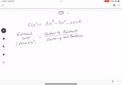 use-the-rational-zero-theorem-find-all-possible-rational-zeros-for-the-polynomial-function-fz-31-52-possible-zeros-preview-09896