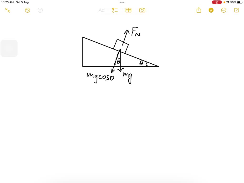 SOLVED: a man of mass 40kg is on a water slide which slopes down at 25 ...