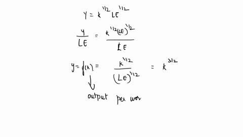suppose-an-economy-described-by-the-solow-model-has-the-following-production-function-y-k12le-12-a-for-this-economy-what-is-fk-4-points-b-use-your-answer-to-part-a-to-solve-for-the-steady-st-52312