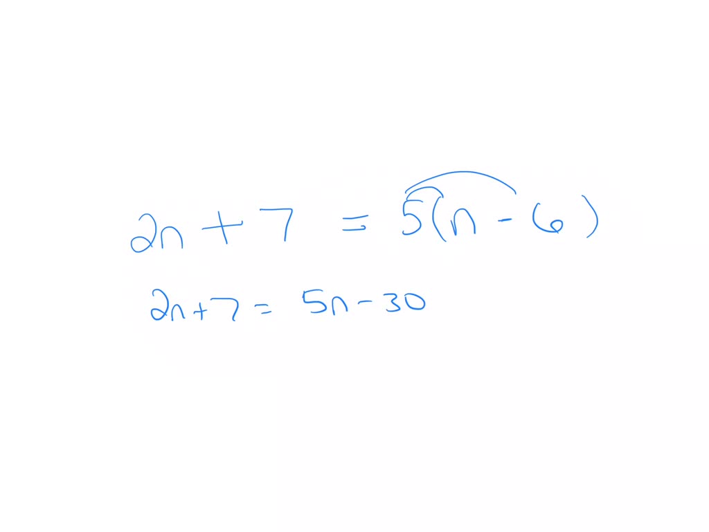 The Sum Of Two Times A Number