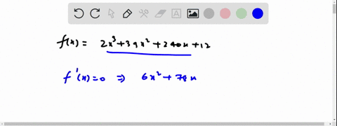 find-all-the-values-of-x-where-the-tangent-line-is-horizontal-fx-2x3-39x2-240x-12-x-simplify-your-answer-use-a-comma-to-separate-answers-as-needed-99168