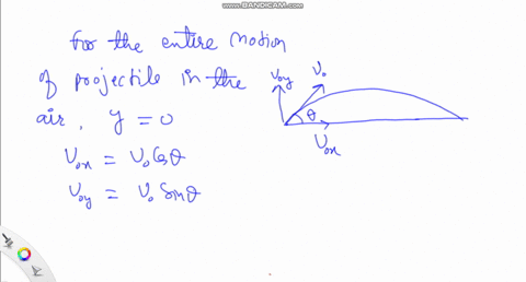 a-projectile-is-fired-at-an-angle-above-the-ground-with-an-initial-speed-of-v0-find-an-expression-for-the-horizontal-position-x-of-the-projectile-when-it-hits-the-ground-in-terms-of-v0-and-g-77903