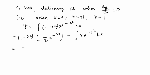 advance-maths-problem-50-please-dont-answer-compulsory-i-will-give-dislike-i-the-curve-c1-passes-through-the-origin-in-the-xy-plane-and-its-gradient-is-given-by-dy-dx-x1-x-2-e-x-2-show-that-78277