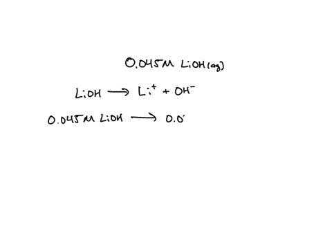 calculate-the-ph-of-a-0045-m-liohaq-solution-66727