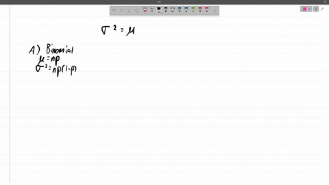 which-of-the-following-discrete-probability-distributions-has-the-property-that-its-mean-equals-its-variance-a-binomial-b-geometric-c-poisson-d-hypergeometric