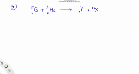 a-suppose-10_5-mathrmb-is-struck-by-an-alpha-particle-releasing-a-proton-and-a-product-nucleus-in-th-47884