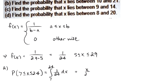 consider-a-uniform-distribution-from-a5-tob29-a-find-the-probability-that-x-lies-between-7-and-24-b-find-the-probability-that-x-lies-between-10-and-21-c-find-the-probability-that-x-lies-betw-74899