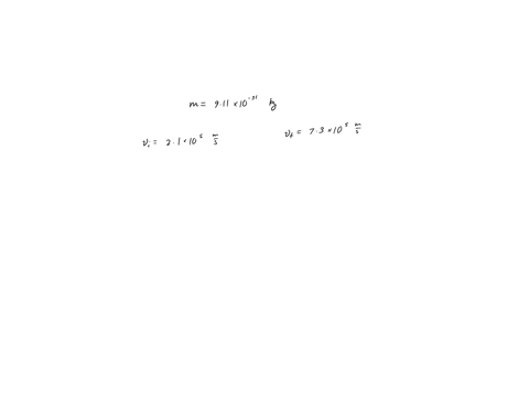 an-electron-of-mass-911-10-31-kg-has-an-initial-speed-of-210-105-ms-it-travels-in-a-straight-line-and-its-speed-increases-to-730-105-ms-in-a-distance-of-590-cm-assume-its-acceleration-is-constant-a-de