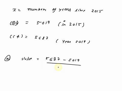 the-annual-cost-tuition-and-fees-at-a-particular-community-college-can-be-determined-using-a-linear-model-since-the-year-2015-in-the-year-2015-the-annual-cost-was-5019-in-the-year-2019-the-a-62365