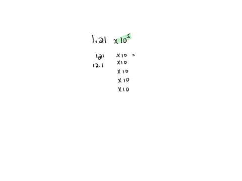 write-number-in-standard-form-121-x-10-5-power