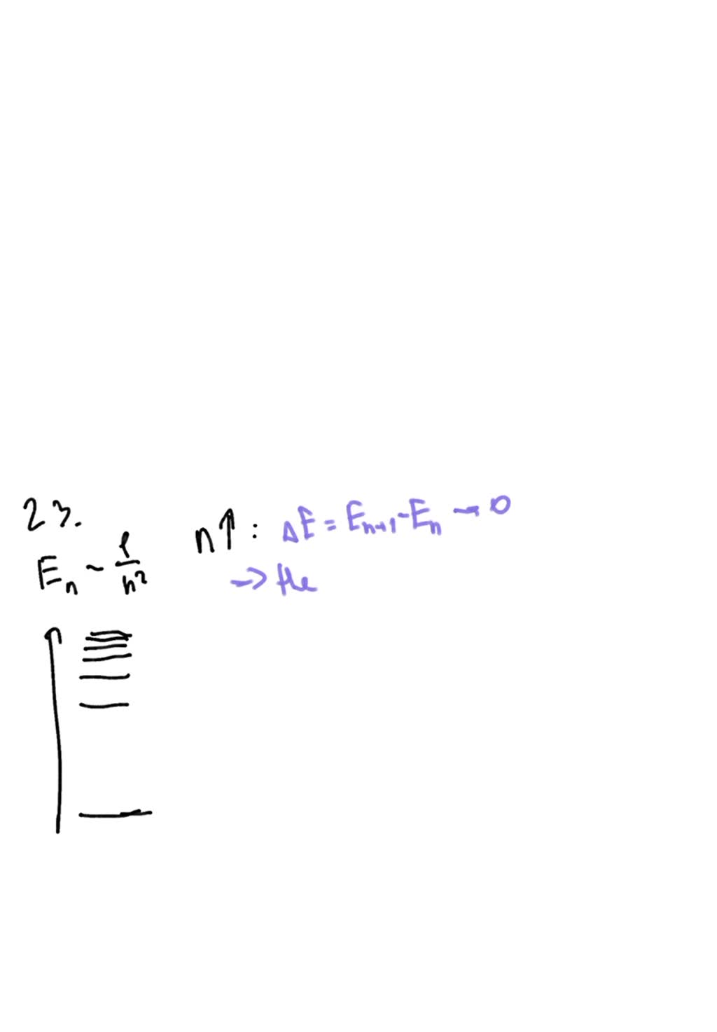 SOLVED 23.The quantum theory of hydrogen states that an uncountable