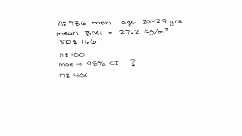 an-nhanes-report-gives-data-for-936-men-aged-20-29-years-the-mean-bmi-of-these-936-men-was-x-x-272-kgm2-we-have-treated-these-data-as-an-srs-from-a-normally-distributed-population-with-stand-37593