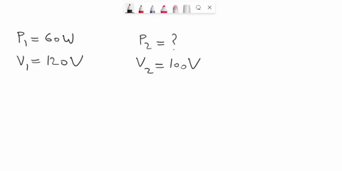 how-much-power-is-dissipated-by-a-60-w-120-v-lightbulb-when-operated-using-a-dimmer-switch-at-100-v-find-the-currents-flowing-in-each-of-the-two-cases-if-the-diameter-of-the-filament-wire-is-08602