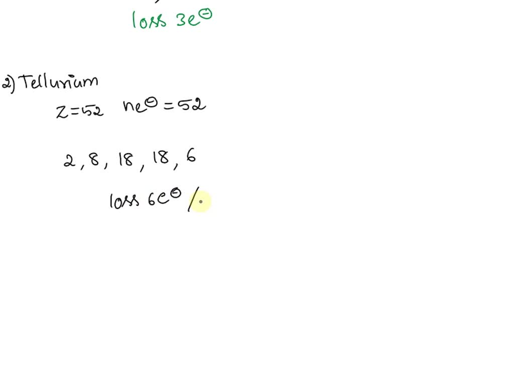 SOLVED Select the number of electrons that each atom needs t0 gain