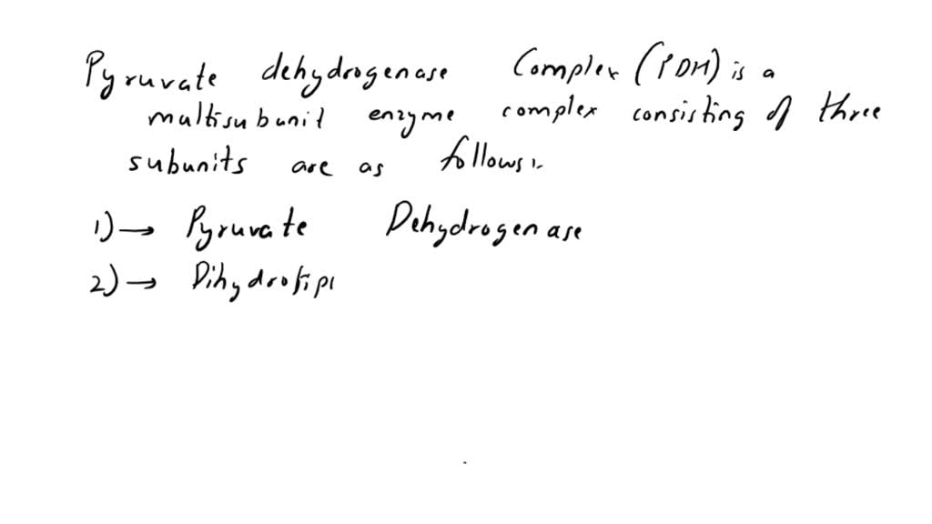 SOLVED: What Is The Benefit Of Substrate Channeling? The PDH Active ...