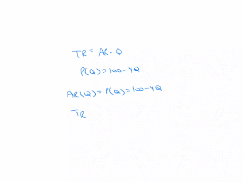 consider-a-uniform-price-monopolist-that-faces-demand-curve-pq100-4q-and-faces-a-total-cost-tcq20q-calculate-the-profit-maximizing-price-and-quantity-85832