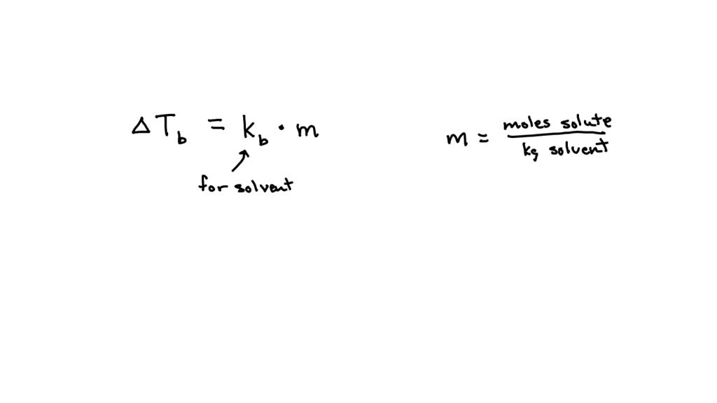 SOLVED A student dissolves 0.500 mol of a nonvolatile, nonelectrolyte