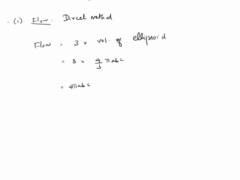 compute-the-flow-of-the-vector-field-f-r-through-the-surface-of-the-ellipsoid-x-2-a-2-y-2-b-2-z-2-c-2-1-in-two-different-ways-i-directly-and-ii-using-the-divergence-theorem-hint-use-appropri-82082