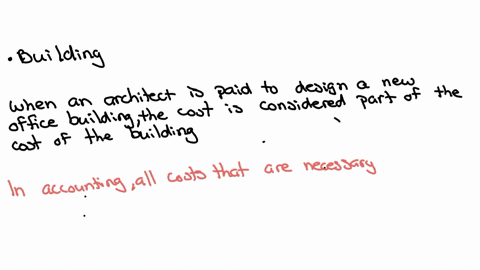 the-amount-of-fees-paid-to-an-architect-to-design-a-new-office-building-would-be-debited-to-which-of-the-following-accounts-land-land-improvements-buildings-building-expense