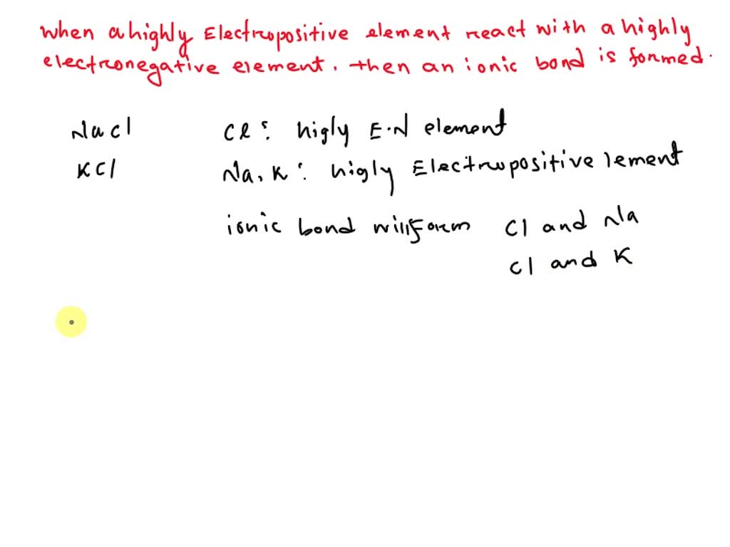 SOLVED 1. How is an ionic bond formed?2. Given its formula ONLY, how