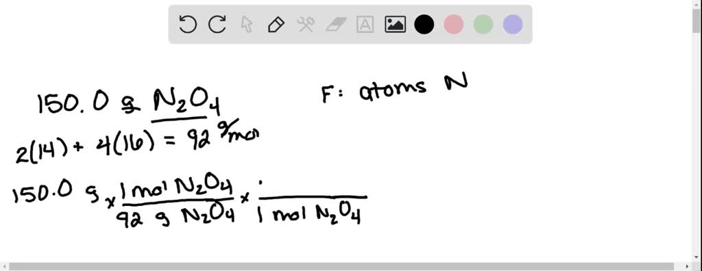 Interconverting number of atoms and mass of clearance compound