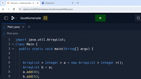 what-is-output-by-the-following-code-arraylist-integer-a-new-arraylist-integer-arraylist-b-a-aadd4-badd5-aadd6-badd7-systemoutprintlnaget1-an-indexoutofboundsexception-occurs-4-5-6-7-2