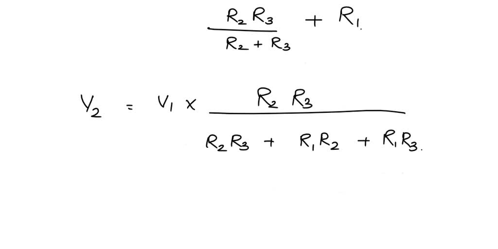 Consider the general resistive divider shown below. For an arbitrary