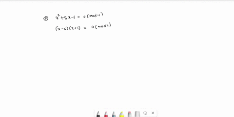 solve-for-x-given-i-4x2-3-mod-13-ii-x25x-60-mod-11-19122
