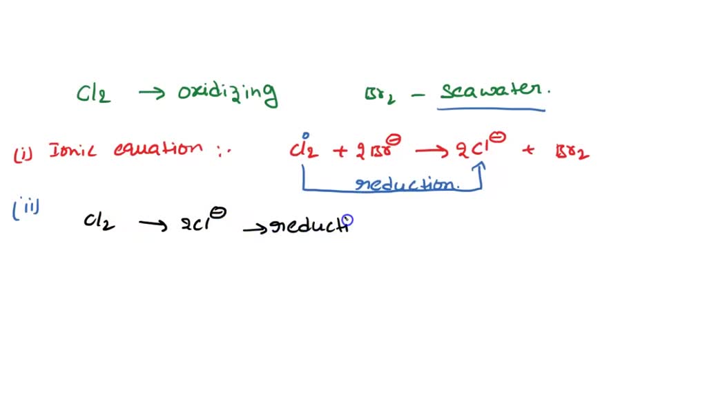 SOLVED Metals bond with halogens to form colorless metal halides