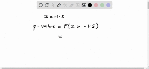suppose-the-test-statistic-turned-out-to-be-z-150-not-the-correct-value-find-a-two-tailed-p-value-for-this-test-statistic