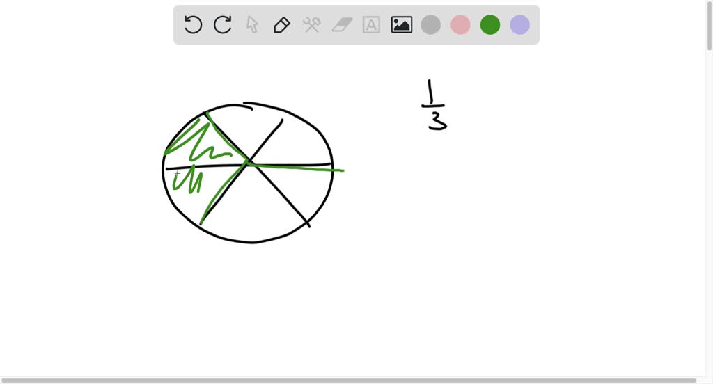 SOLVED: 'the figure is cut into 6 equal pieces shade 1/3 of the