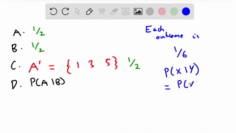a-fair-six-sided-die-is-rolled-describe-the-sample-space-s-identify-each-of-the-following-events-with-a-subset-of-s-and-compute-its-probability-an-outcome-is-the-number-of-dots-that-show-up-50744