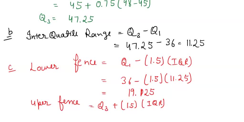 SOLVED: USING AND INTERPRETING CONCEPTS Finding Quartiles Exercises 11 ...