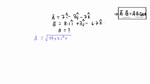 calculate-the-angle-between-the-vectors-a-70i-31j-70k-and-b-81i30j-67k