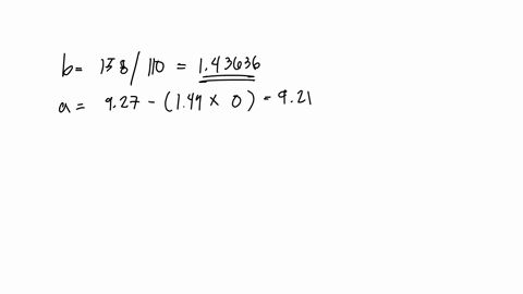 a-a-study-was-made-on-the-effect-of-temperature-on-the-yield-of-a-chemical-process-the-following-data-in-coded-form-were-collected-x-5-4-3-2-1-0-1-2-3-4-5-y-1-5-4-7-10-8-9-13-14-13-18-1-assu-25733