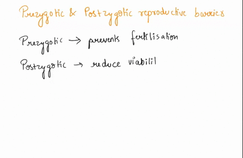 compare-and-contrast-prezygotic-and-postzygotic-barriers-define-them-and-provide-examples-of-each-69442