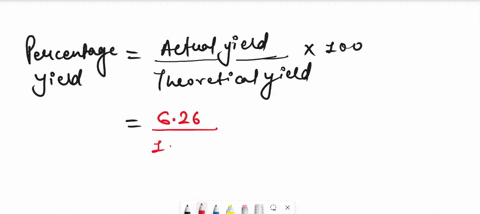 a-reaction-yield-626-g-of-a-product-what-is-the-percent-yield-if-the-theoretical-yield-is-1881-g-96065