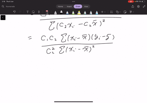 let-b0-and-b1-be-the-intercept-and-slope-from-the-regression-of-yi-on-xi-using-n-observations-let-c1-and-c2-with-c2-not-equal-to-0-be-constants-9-i-let-bo-and-b1-be-the-intercept-and-slope-f-00785