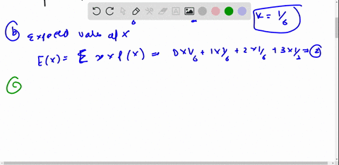 a-biased-tetrahedral-die-has-four-faces-numbered-0-1-2-and-3-the-die-is-rolled-and-the-number-on-the-face-of-the-die-x-is-recorded-the-probability-distribution-of-x-is-i-0-1-2-3-pxi-16-k-k-1-00927