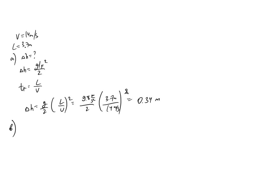 A dart is thrown horizontally at a speed of 14 m/s at the bull'seye of