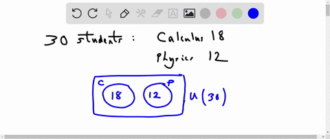 9-a-group-of-30-students-were-surveyed-and-it-was-found-that-18-of-them-took-calculus-and-12-took-physics-if-all-students-took-at-least-one-course-how-many-took-both-calculus-and-physics-ill-75055