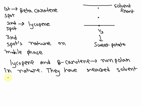 chromatography-can-often-be-used-t0-determine-the-identity-or-the-exclusion-of-components-in-a-mixture_-student-investigates-the-pigments-found-in-some-vegetables-and-fruit-she-obtains-some-48907