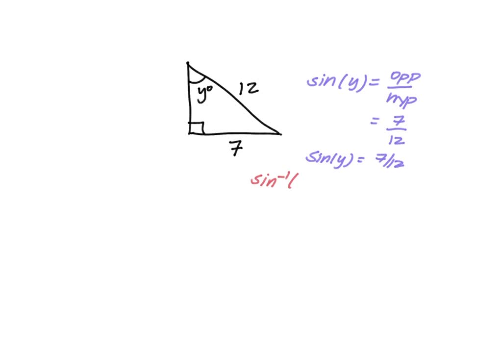 SOLVED: please help asap Find the measure of angle y. Round your answer ...