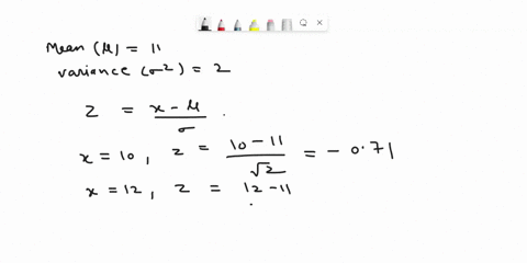assume-x-is-a-normally-distributed-random-variable-with-mean-11-and-variance-2-find-p10-x-12-a-0-b-3023-c-1525-d-3830-82474