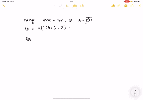 consider-a-sample-with-data-values-of-24-28-26-15-30-34-25-and-28-compute-the-range-compute-the-interquartile-range-compute-the-sample-variance-round-your-answer-to-two-decimal-places-comput-73014
