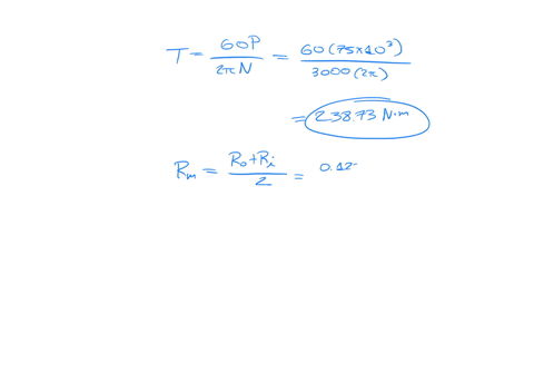 texts-75-kw-power-is-transmitted-by-a-multiplate-clutch-at-3000-rpm-the-plates-run-in-oil-and-the-coefficient-of-friction-is-007-the-axial-pressure-intensity-does-not-exceed-015-nmm2-due-to-24837