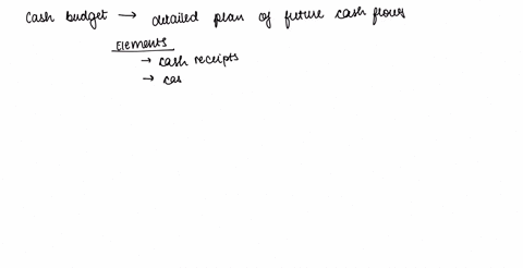 which-of-the-following-is-not-one-of-the-sections-within-a-cash-budget-multiple-choice-the-financing-section-the-investing-section-the-cash-receipts-section-the-cash-disbursements-section-33856